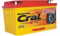 bateria cral  90 ah para som